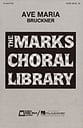 Ave Maria SATB choral sheet music cover